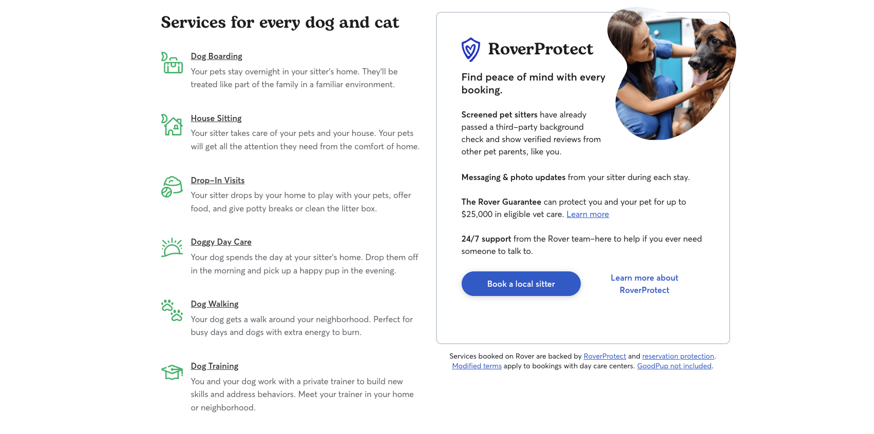 Rover Pet Sitting screenshot 2