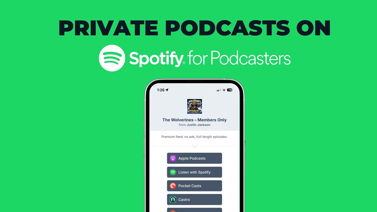 Spotify for Podcasters screenshot 1