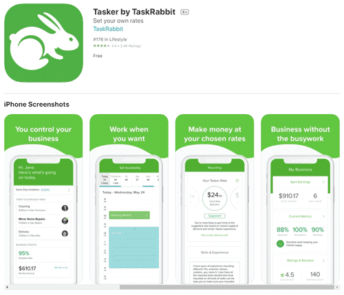 TaskRabbit screenshot 1